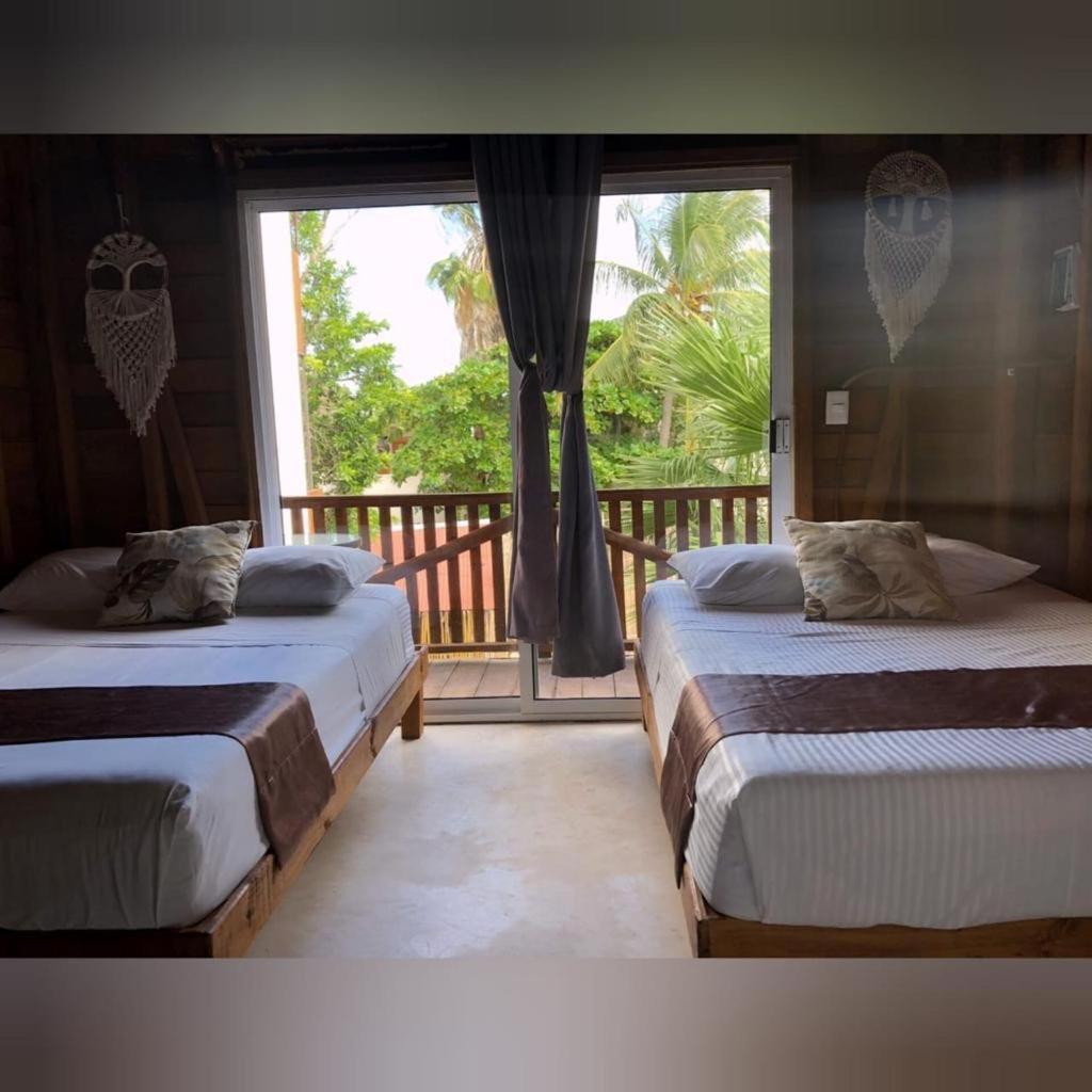 Cabanas Chac Mool Downtown Isla Holbox ภายนอก รูปภาพ
